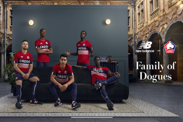 Des dogues sublim s D couvrez le troisi me maillot 22 23 du LOSC